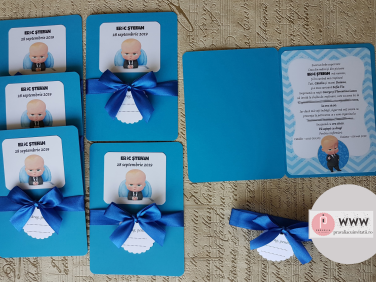 Invitatie de botez BabyBoss